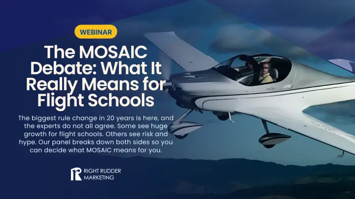 MOSAIC and Flight Schools: Live Panel Debate