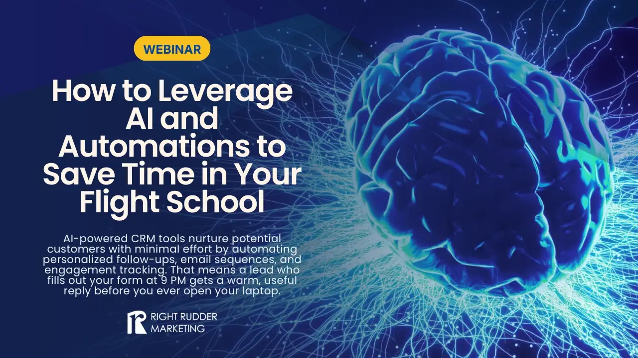How to Leverage AI and Automations to Save Time in Your Flight School