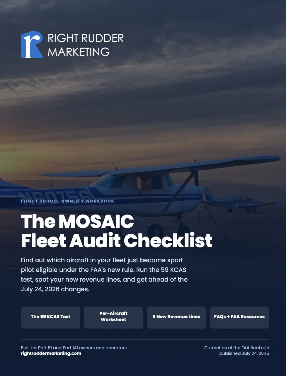 Cover of the MOSAIC Fleet Audit Checklist