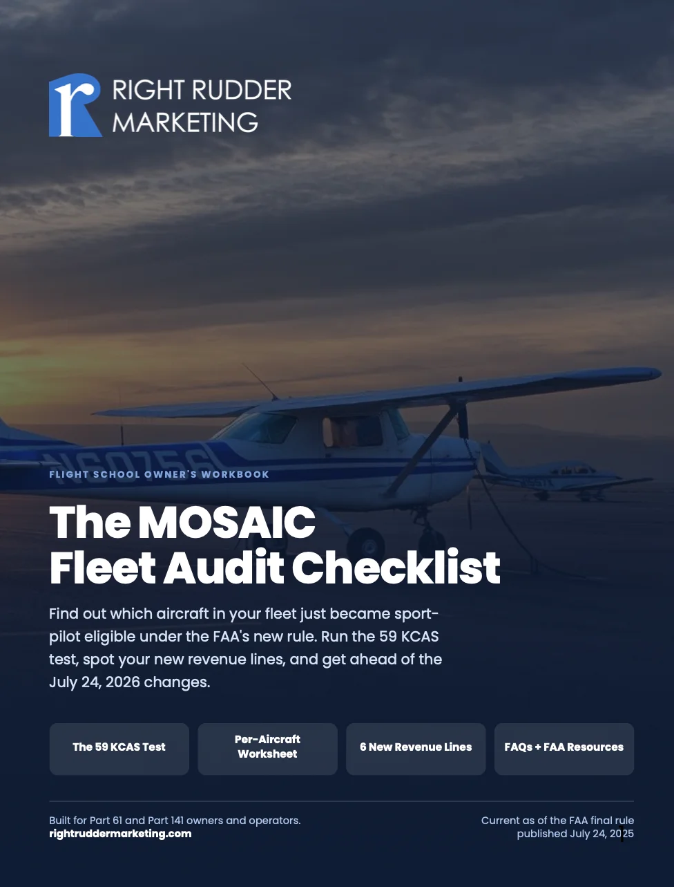 Cover of the MOSAIC Fleet Audit Checklist