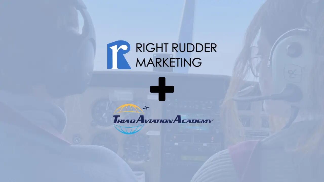 Triad Aviation Academy Joins Right Rudder: One School, Two Careers