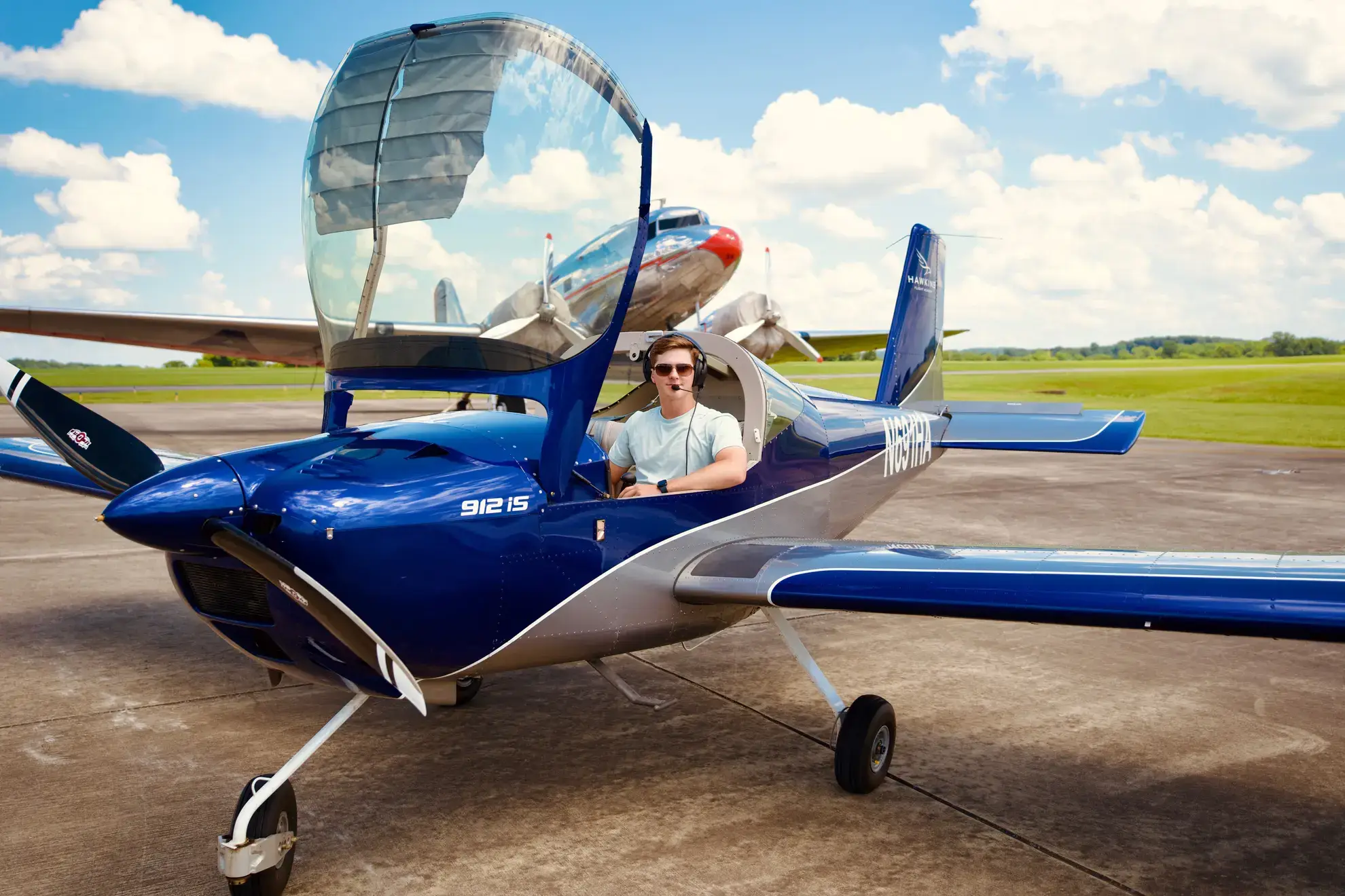 Hawkins Flight Academy — flight school marketing case study