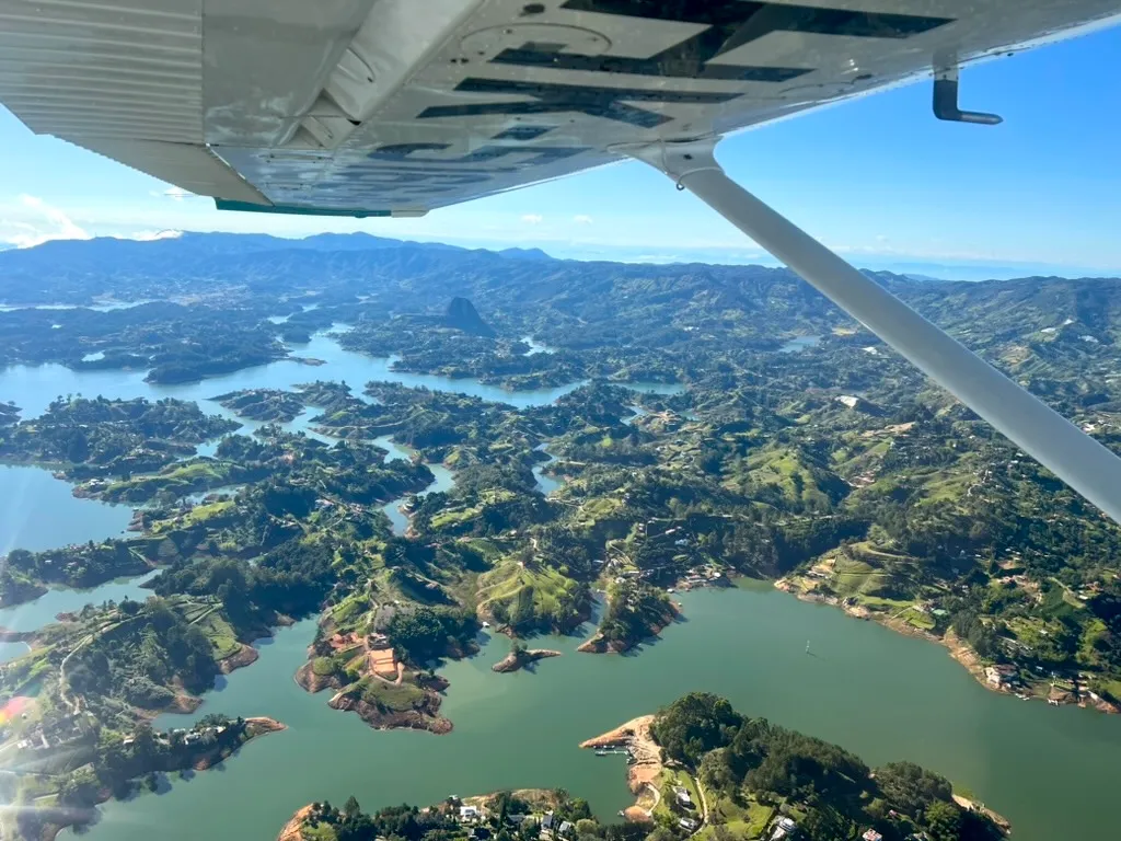 Aerial view of Right Rudder Marketing headquarters