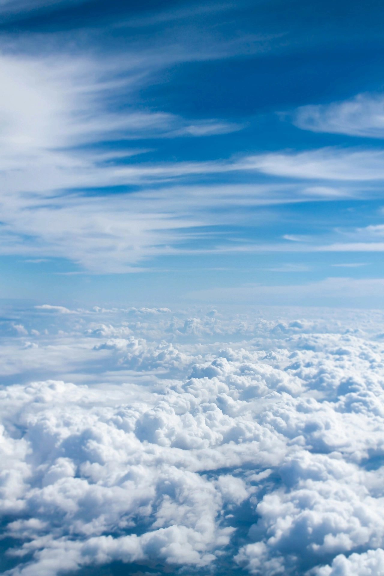 Sky with clouds