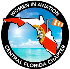 Women in Aviation International - Central Florida Chapter logo