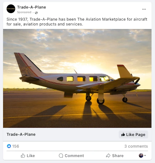 Example of a Facebook Ad