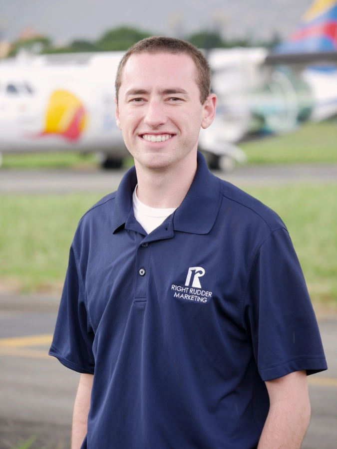 Portrait of Sam Settle - Right Rudder Marketing - Sales and Marketing Assistant