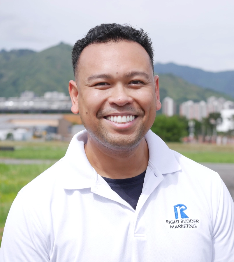 Portrait of Tim Jedrek - Right Rudder Marketing - Founder & CEO