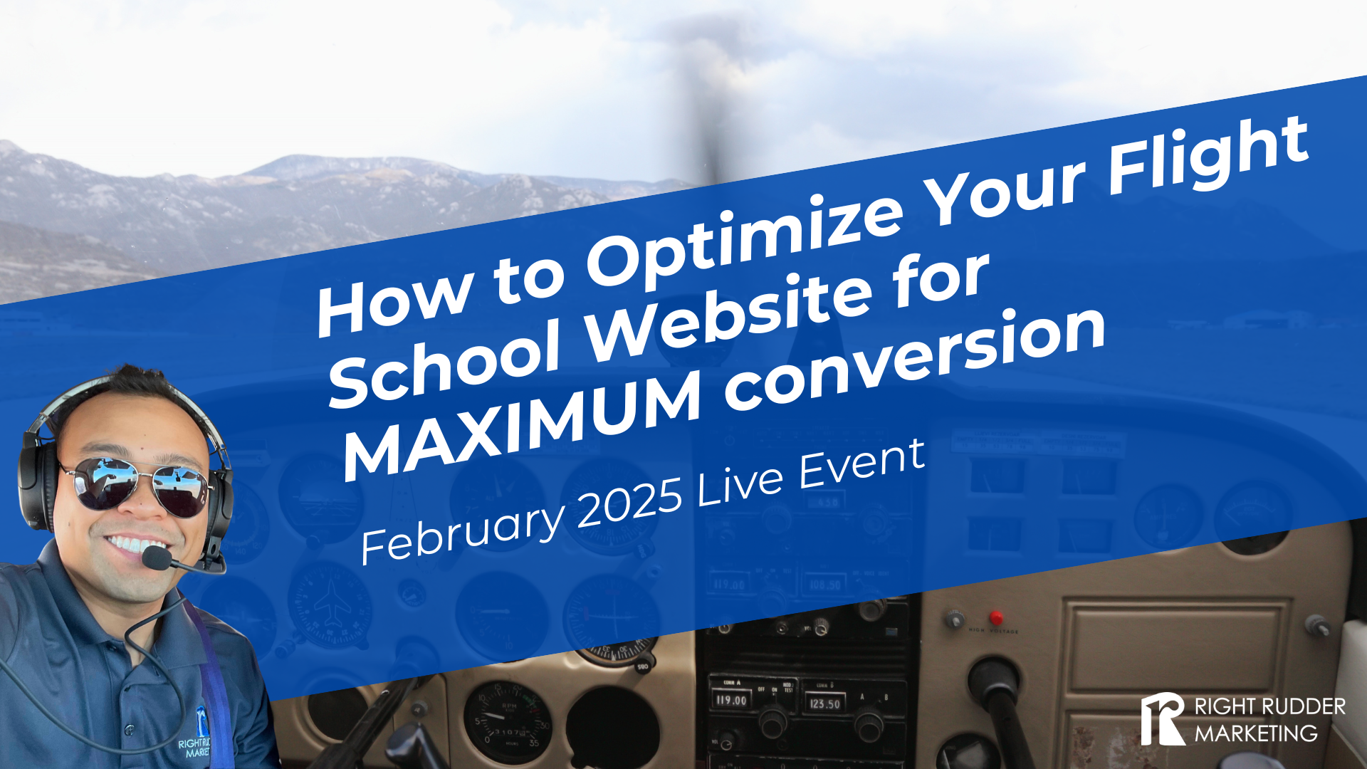 How to Optimize Your Flight School Website for MAXIMUM conversion