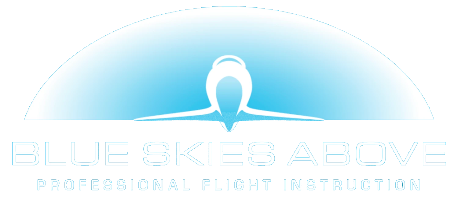 Blue Skies Above Aviation logo