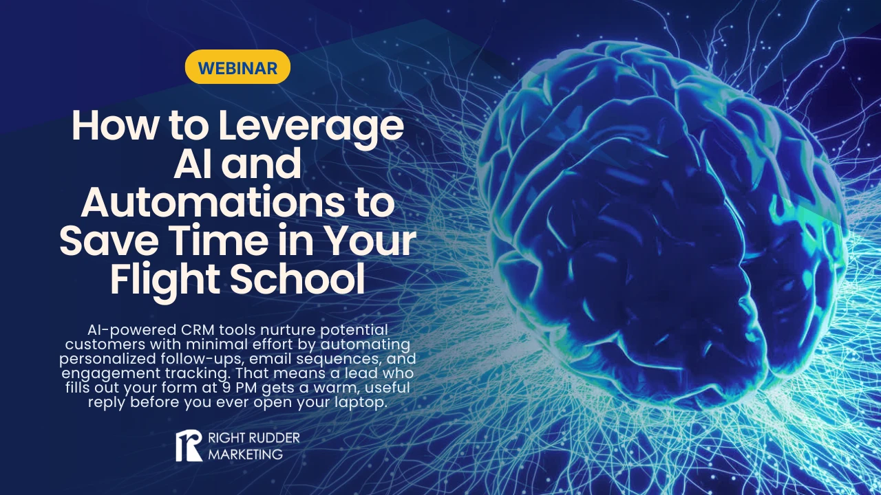 How to Leverage AI and Automations to Save Time in Your Flight School